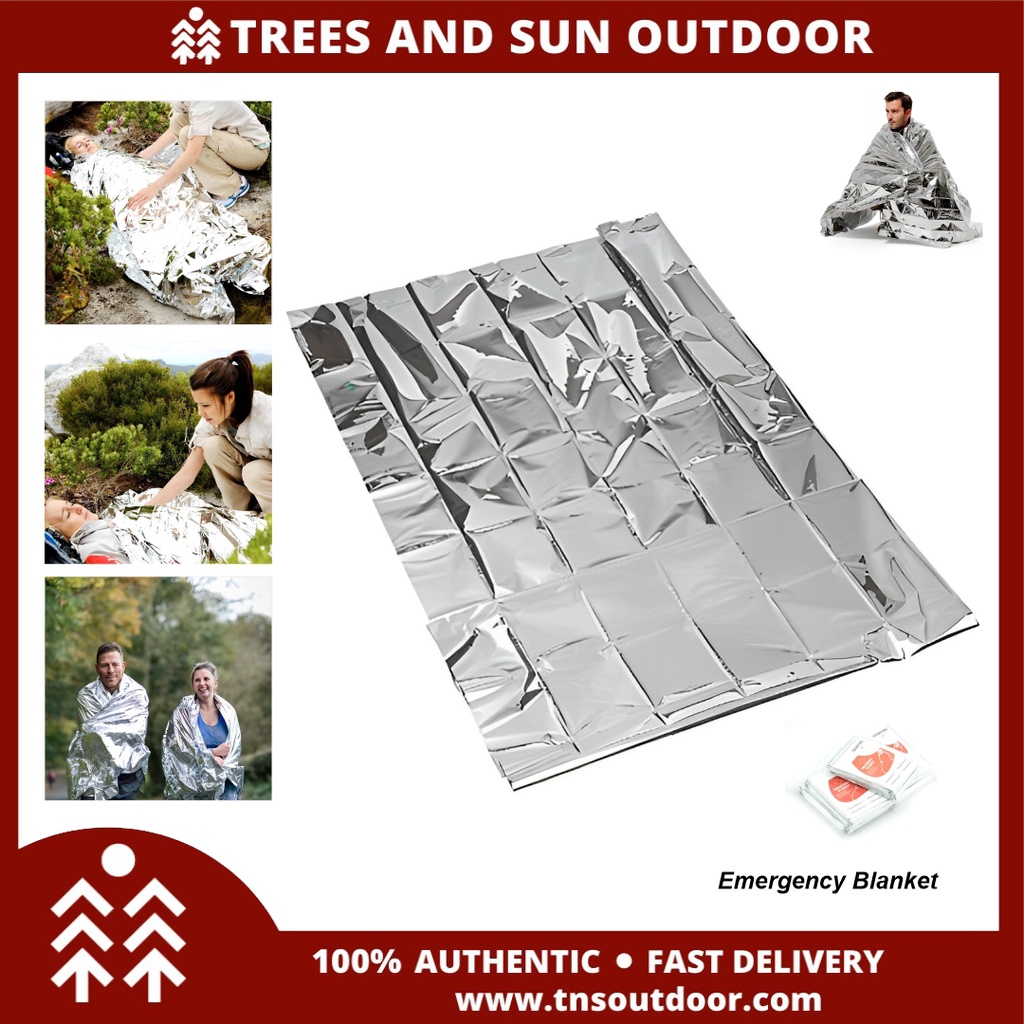 Tree and Sun Outdoor Emergency Outdoor Camping Survival Blanket