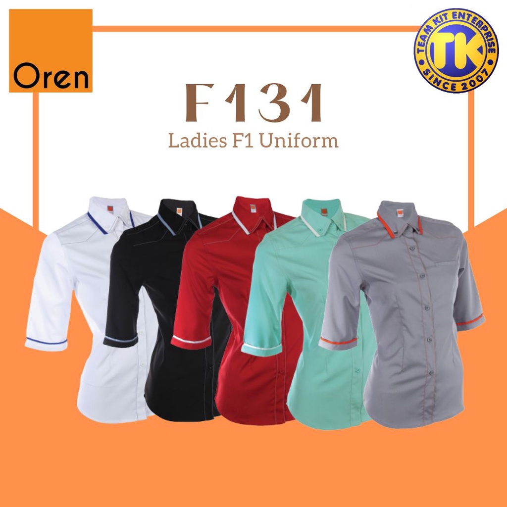 OREN SPORT Ladies F1 Uniform F131 | Shopee Malaysia