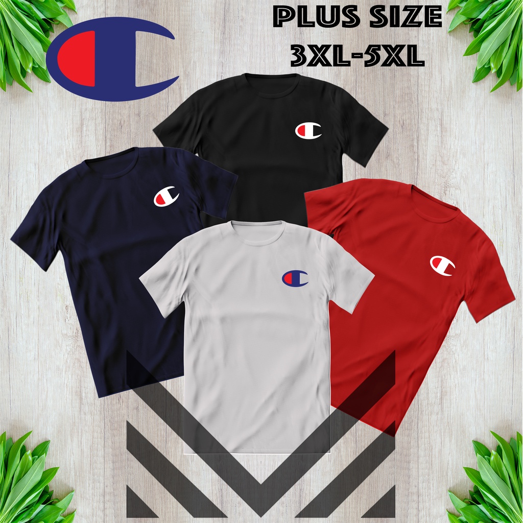 Champion shirt plus on sale size