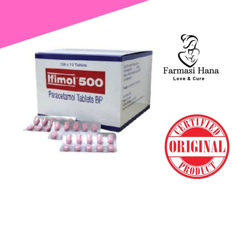 IFIMOL PARACETAMOL TABLET 500MG 100s PCM Shopee Malaysia