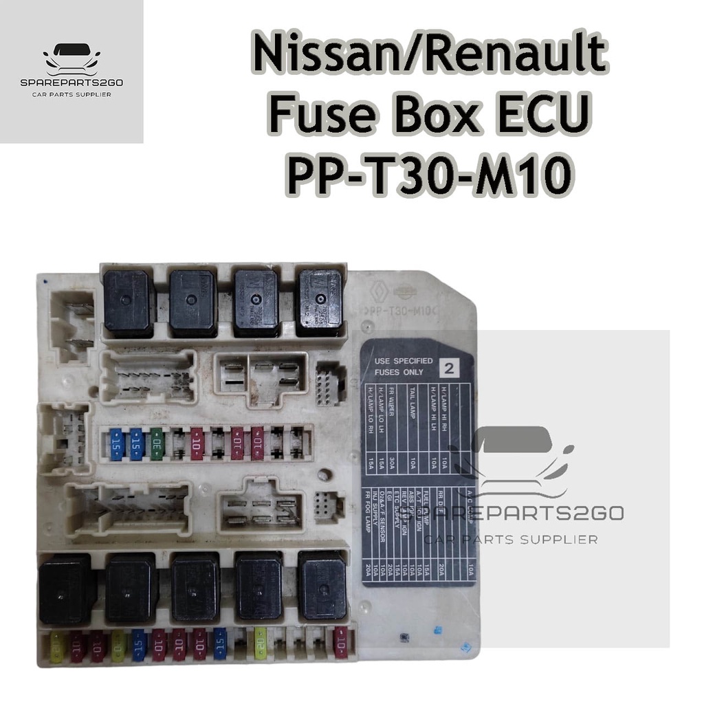 Nissan/Renault Fuse Box ECU PPT30M10 Shopee Malaysia