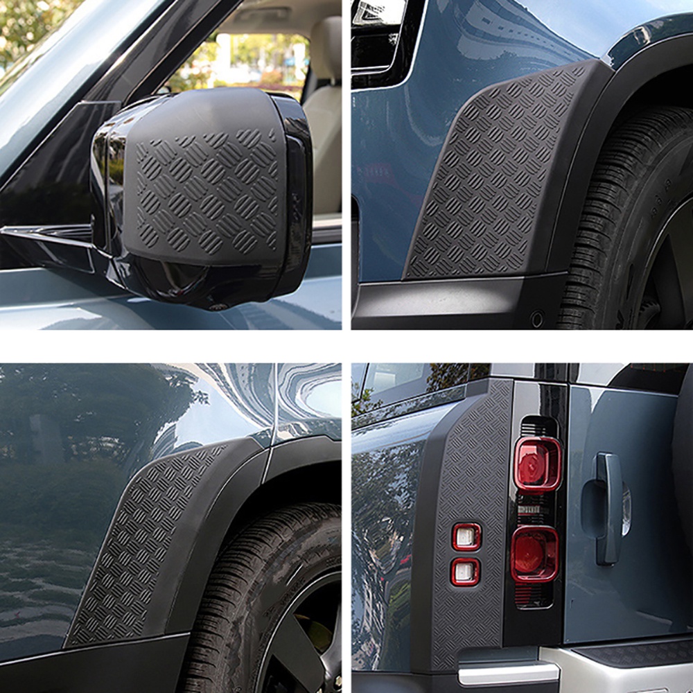 Car Rearview Mirror Cover Front Rear Bumper Side Scratch Guard ...