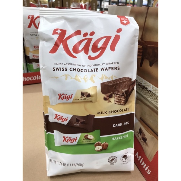 Kagi Swiss Chocolate Flavor Wafer 500g | Shopee Malaysia