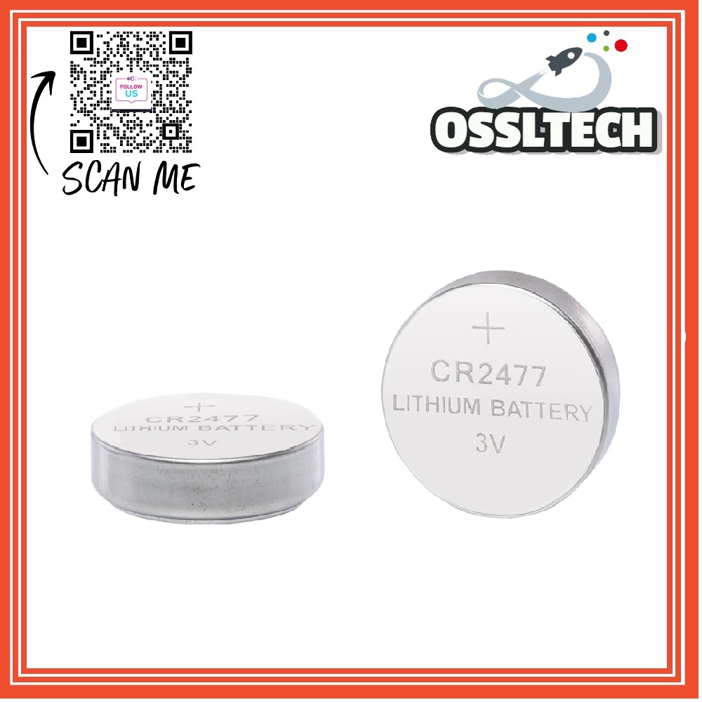CR2477 3V Lithium Coin Button Cell Battery | Shopee Malaysia