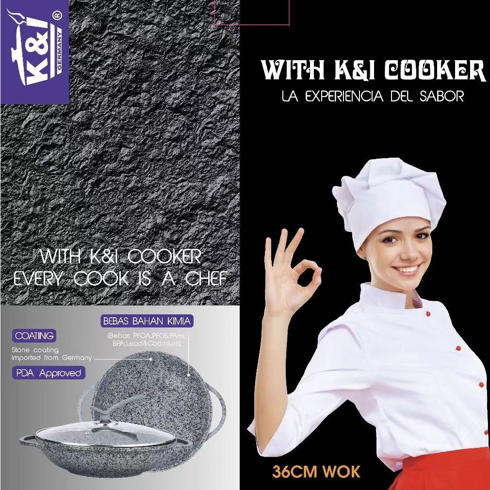 K&I Germany KUALI BATU / STONE Periuk Rendang Periuk Batu Granite
