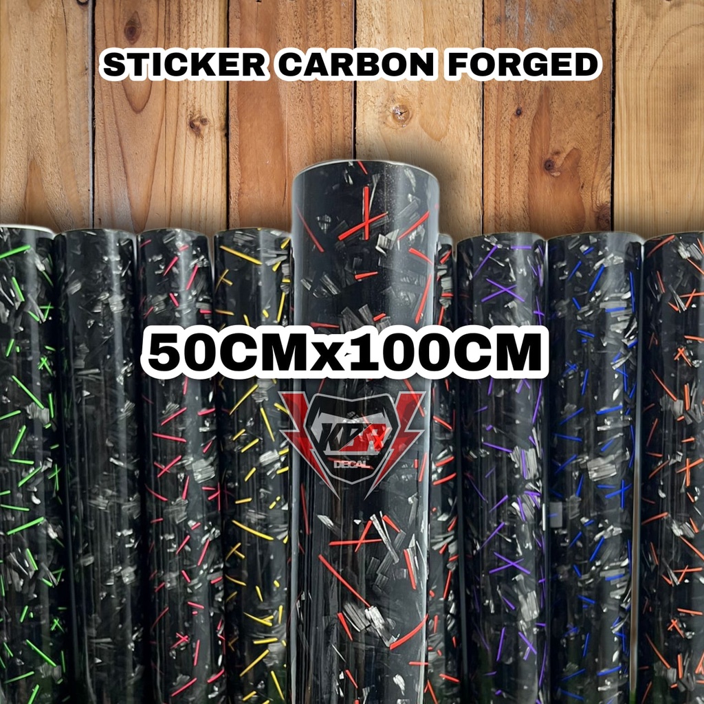 Forged Carbon Sticker | Shopee Malaysia