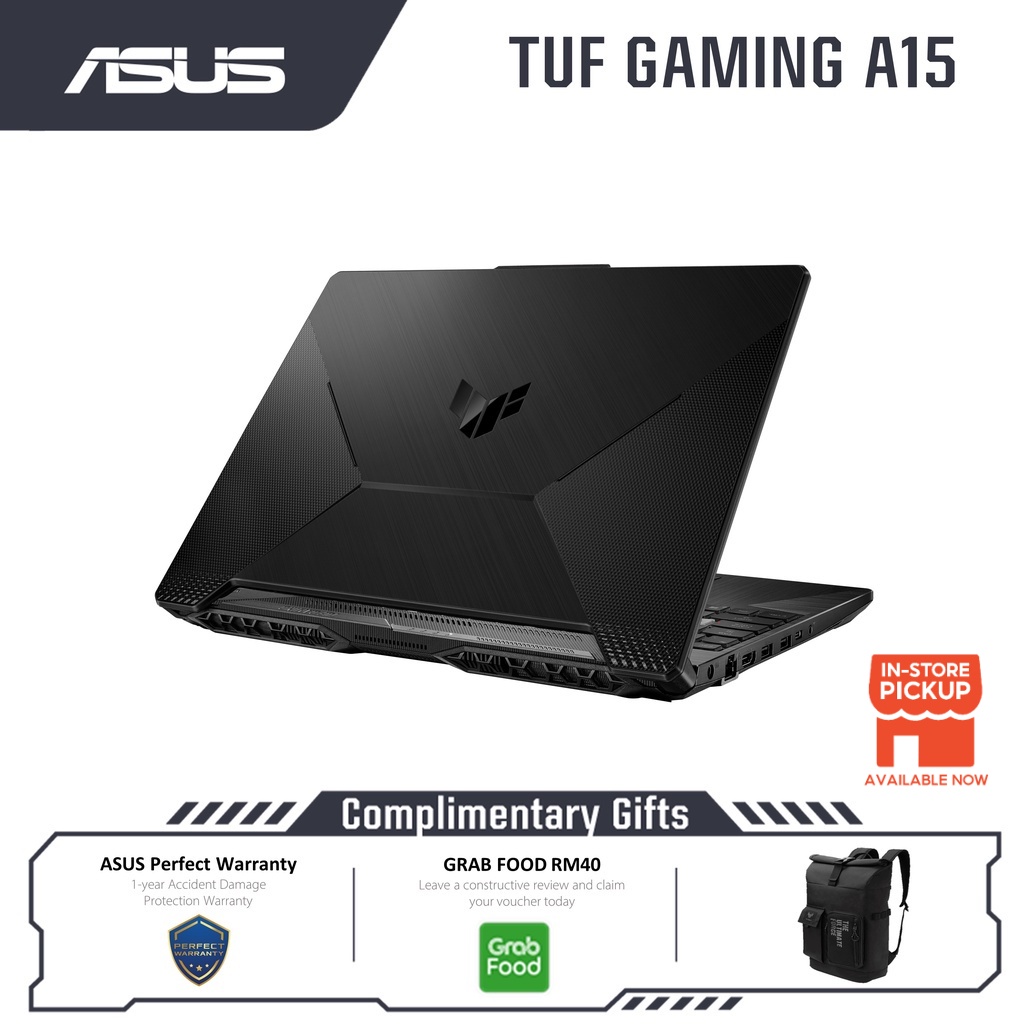 ASUS TUF Gaming A15 (Ryzen 5900H/8GD4/512GB SSD/RTX 3060 6GB