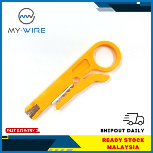 Network Cable Stripper and Cable Cutter | Shopee Malaysia