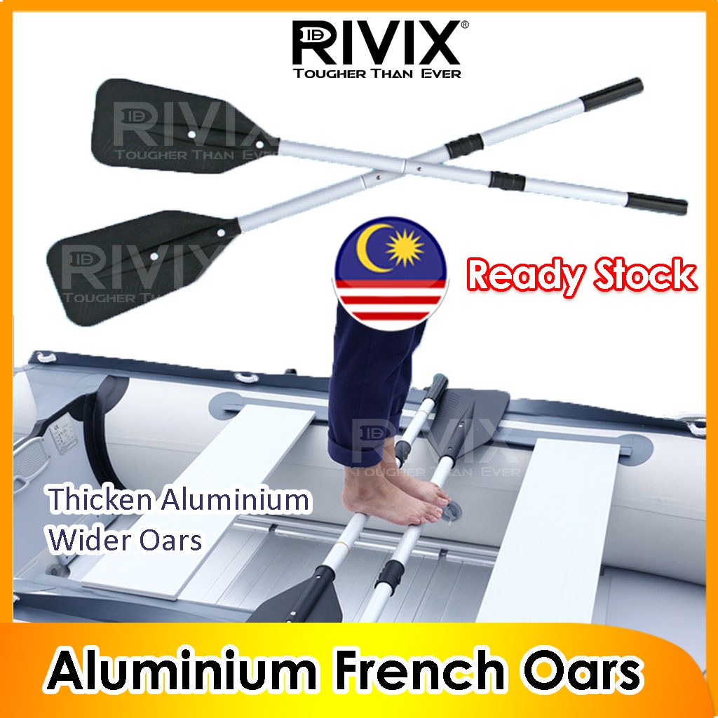 ReadyStock RIVIX High Quality Thicken Aluminium French Oars Pendayung ...