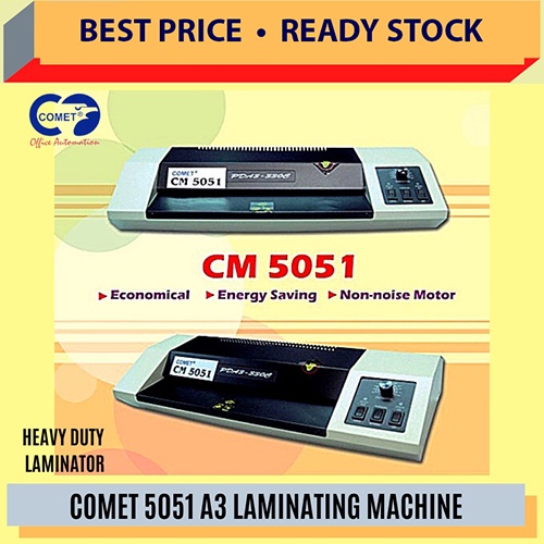 COMET CM5051 A3 Laminating Machine / Laminator / Sealing Machine / A3 ...