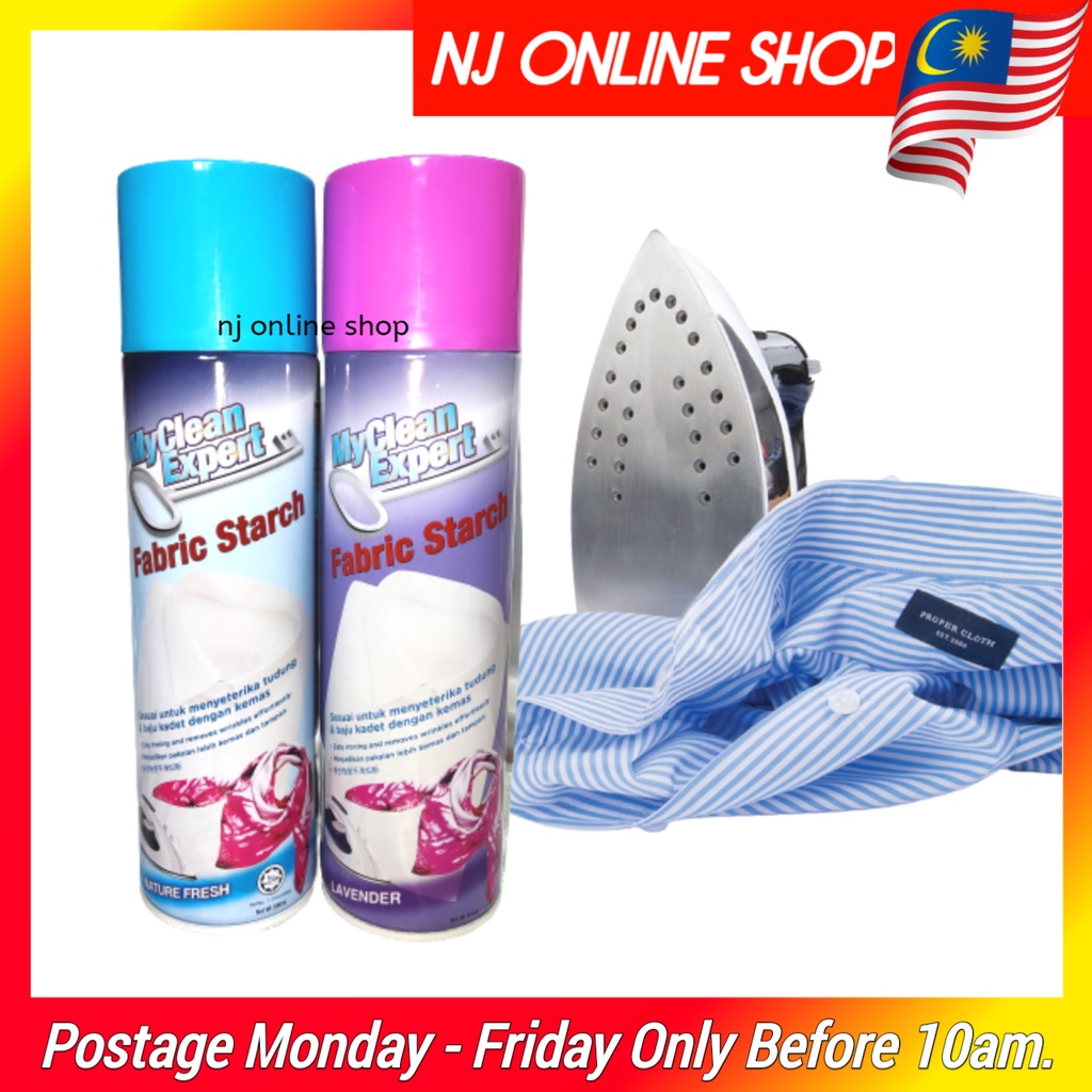 Myclean Expert Fabric Starch /Spray Pengeras Awning Tudung Dan Baju