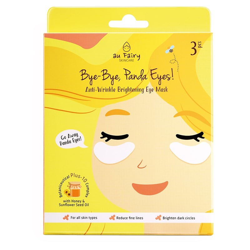 AU FAIRY BYEBYE PANDA EYES ANTIWRINKLE EYE MASK 3PCS Shopee Malaysia