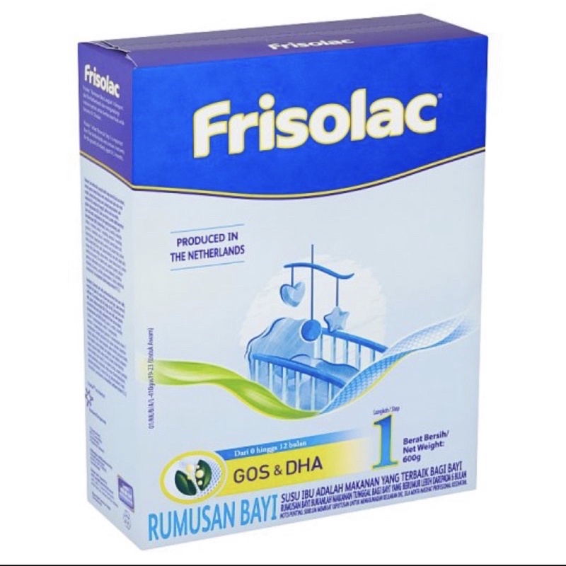 CLEAR STOCK!!! Frisolac Step 1 Infant Formula Milk Powder 600g (EXPIRED