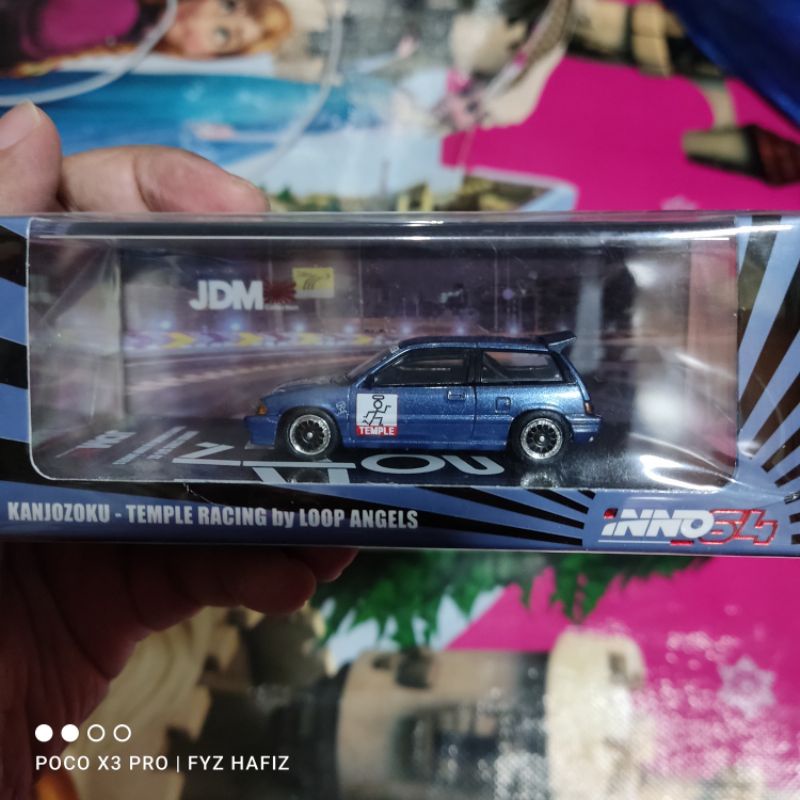 INNO64 HONDA CIVIC TEMPLE RACING - NEW #not hotwheels | Shopee Malaysia