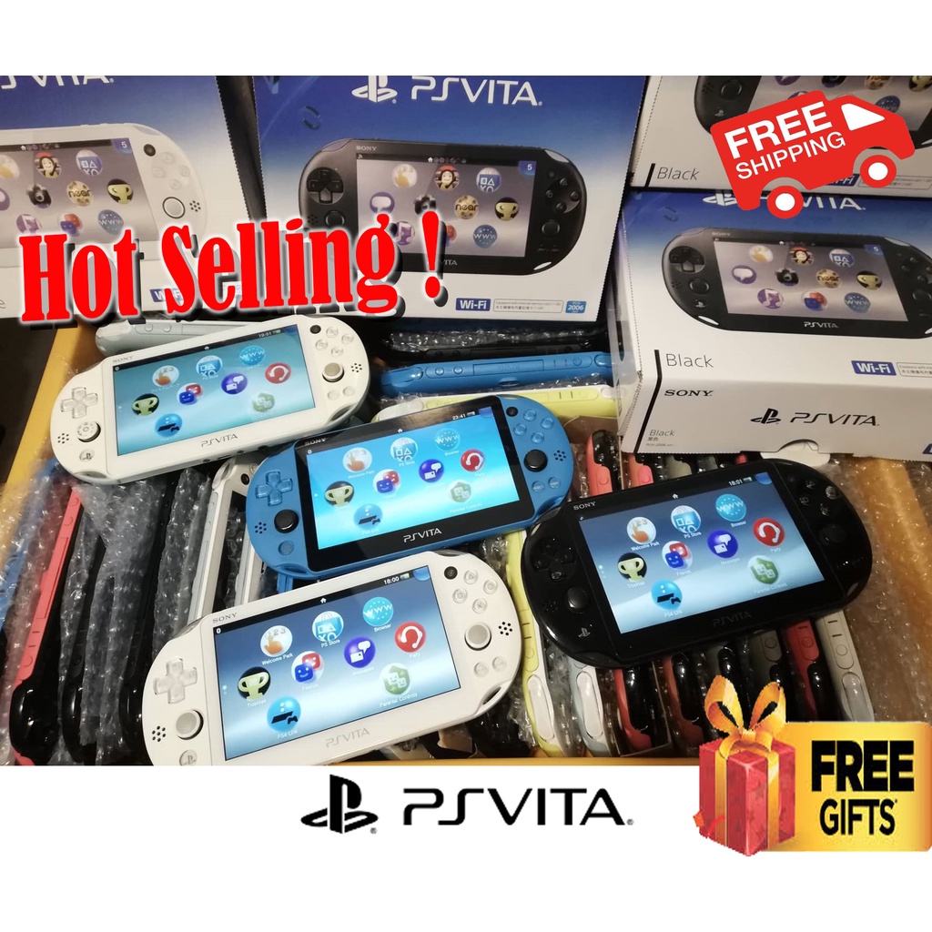 👉🏾【10Cashback】ORIGINAL SONY PS VITA psv 2000 slim psvita used