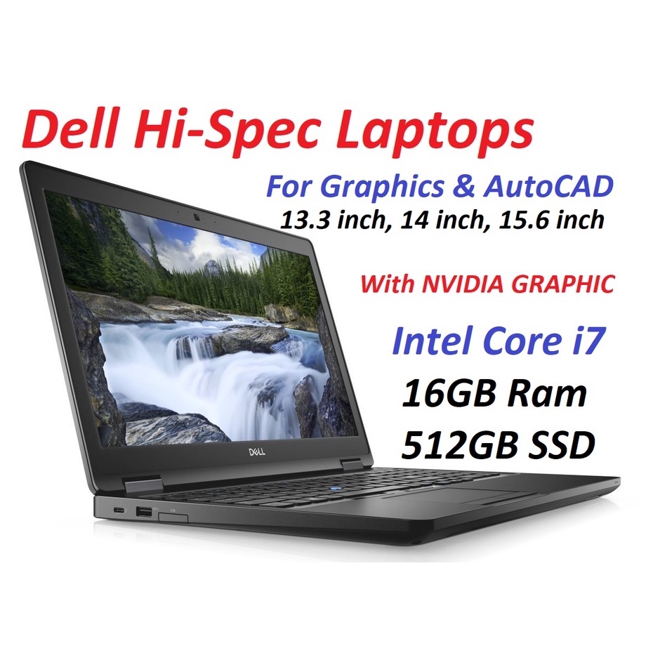 Refurbish Laptop Dell Latitude for AutoCAD or Graphics Student and Work ...