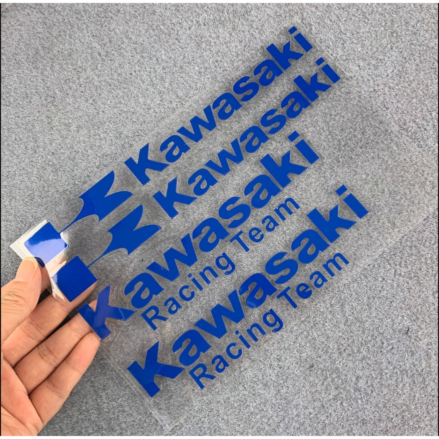 Kawasaki Reflective Motorcycle Body Decorative Sticker Waterproof