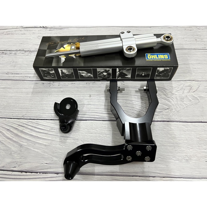 Yamaha RXZ Damper Bracket Siap OHLINS Steering Damper Anti Tank Slap