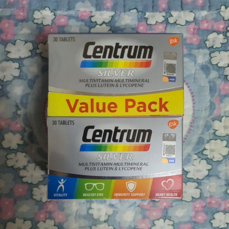 Centrum Silver Tablet 2x30s (Expiry Date03/2024) Shopee Malaysia