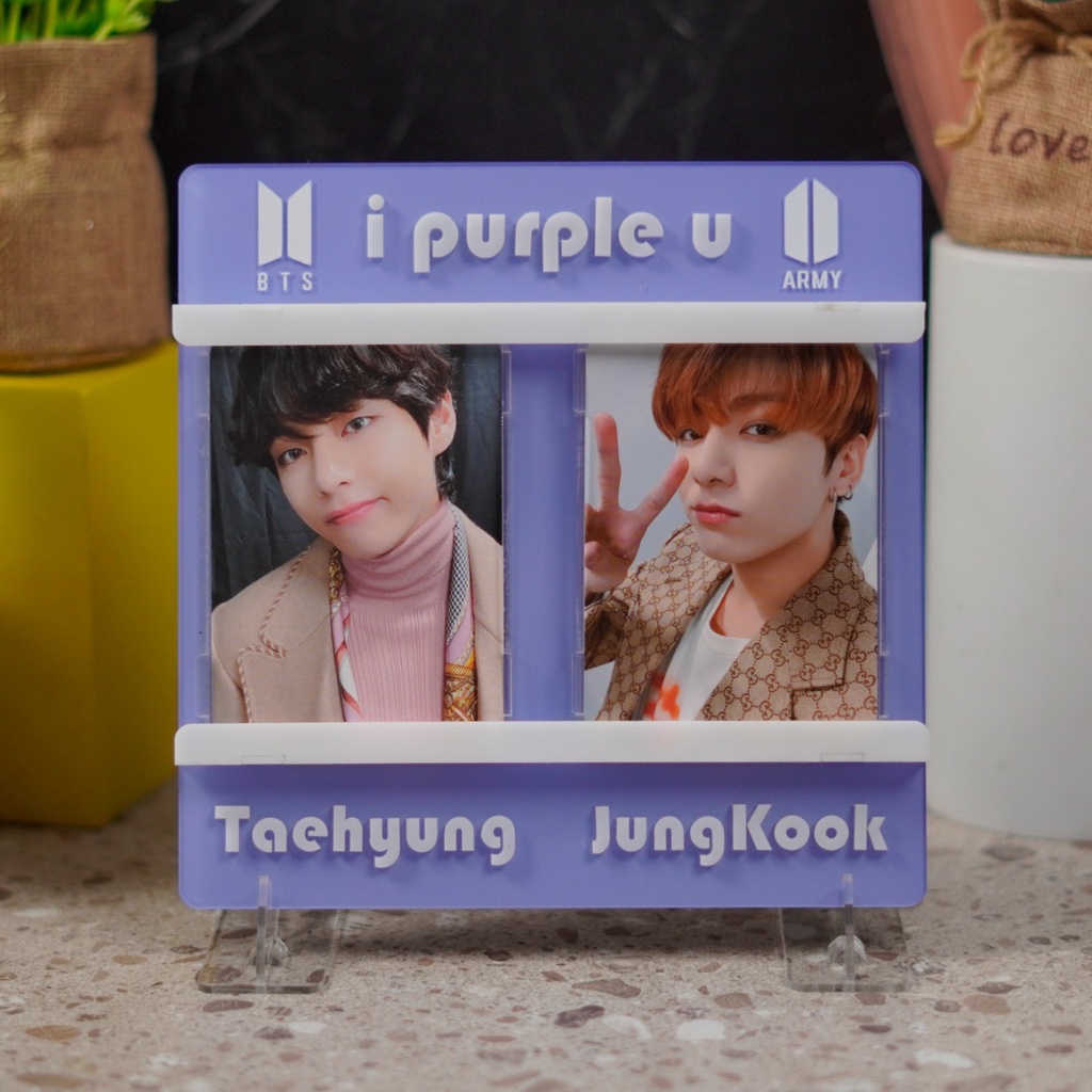 Photocard Display Rack contains 2 uk PC 7X10CM / Photocard Holder Rack ...