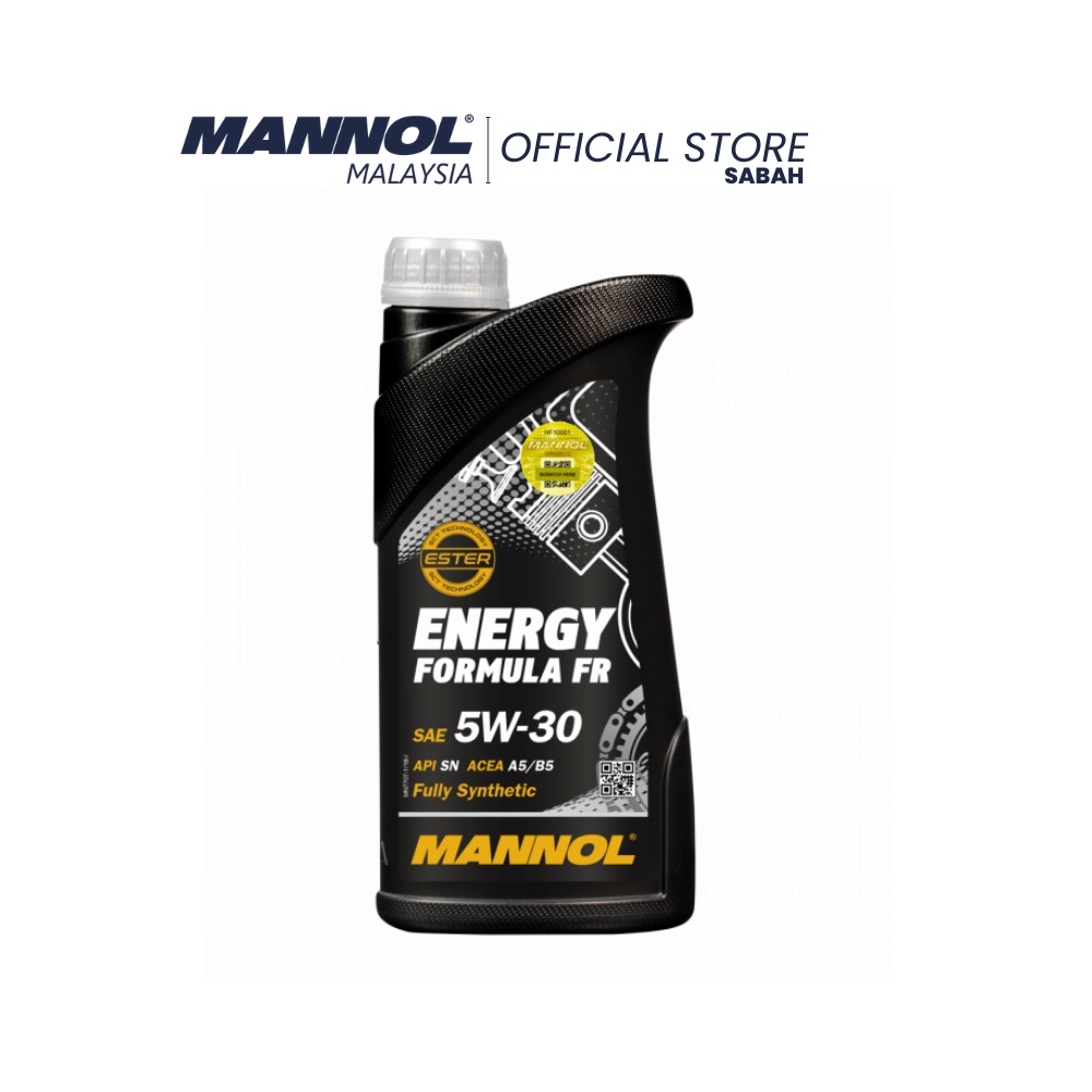 MANNOL MN7707 Energy Formula FR 5W30 (1L) | Shopee Malaysia