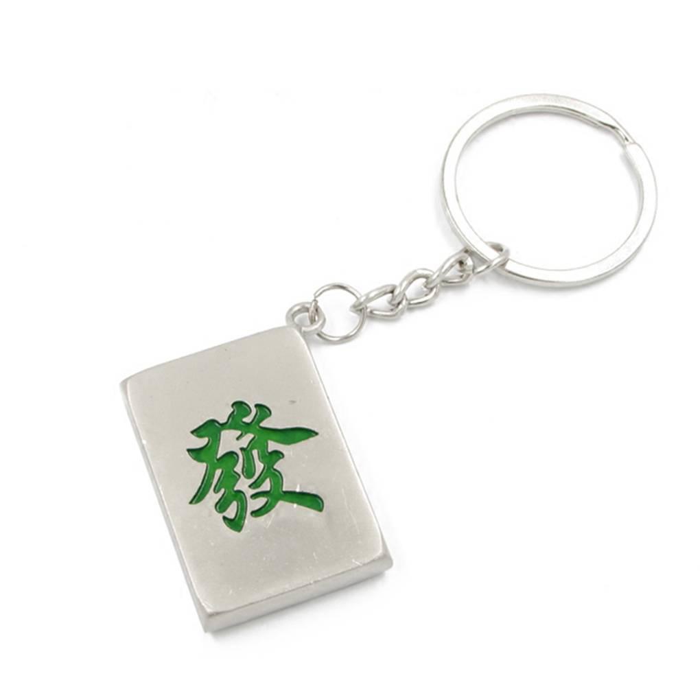 【Biho】 Chinese Mahjong Pendant Fortune Lucky Keychain Car Decor ...