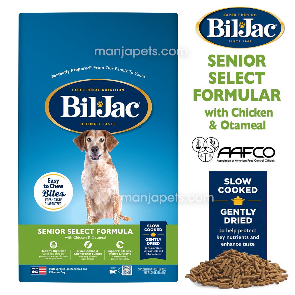 Bil jac 2024 senior dog food