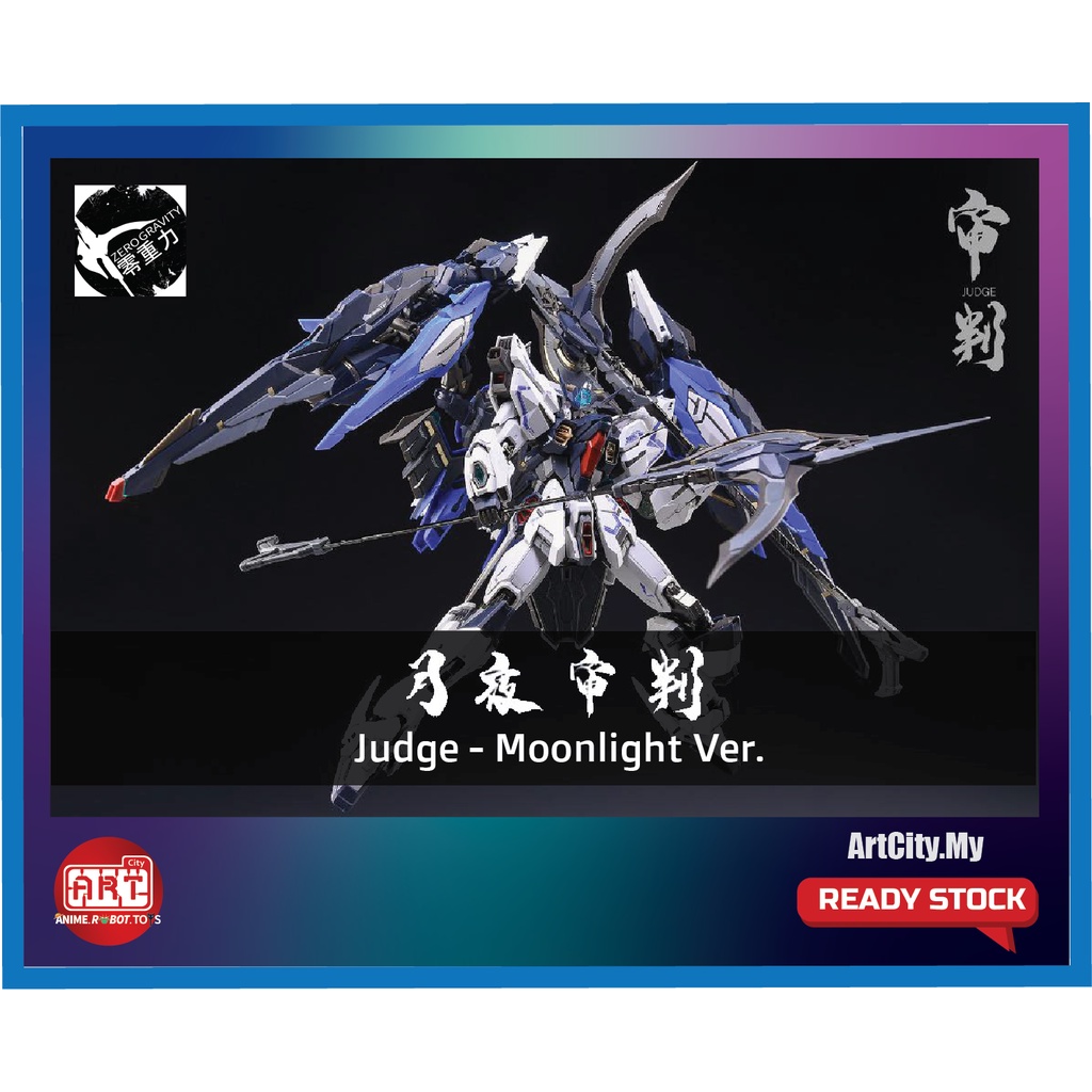 (READY STOCK) Zero Gravity - HIRM MG - Judge Gundam - Moonlight Ver ...