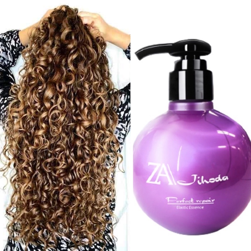 Za Jihoda Elastic Essence Hair Volume Curl Styling Cream Roll Curling ...