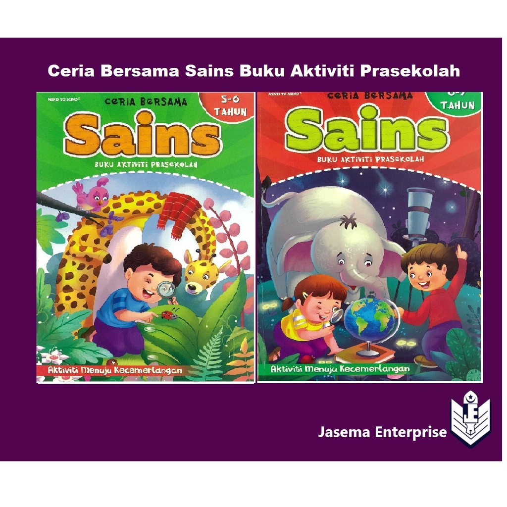 Sains Buku Aktiviti Prasekolah | Shopee Malaysia