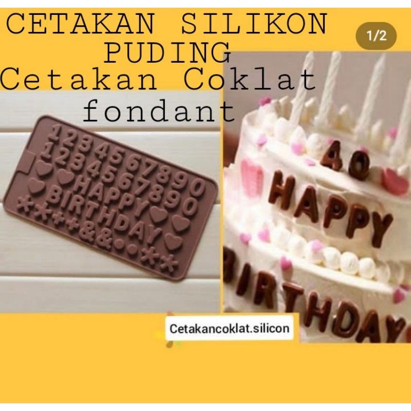 Alphabet Alphabet Pattern Silicone Mold/Chocolate Cake Mold Jelly ...