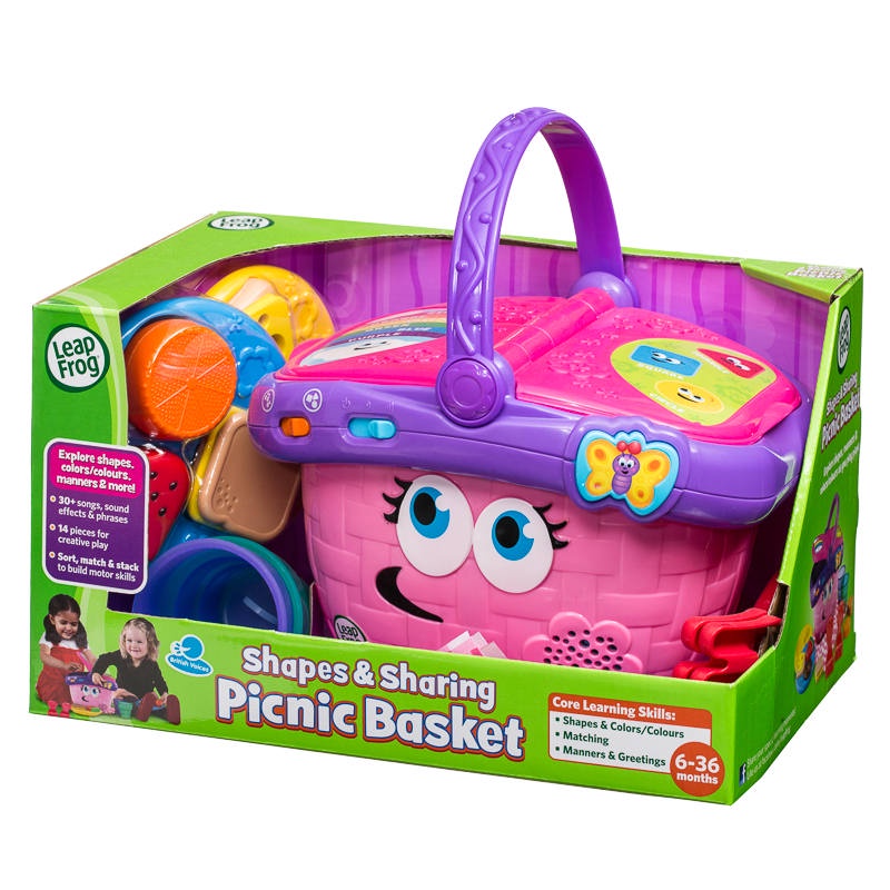 Leapfrog shapes and sharing picnic basket clearance
