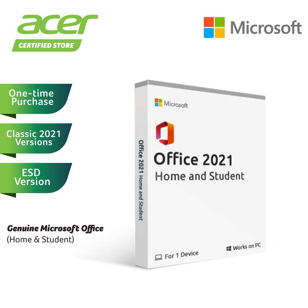 Microsoft Office Home & Student 2021 (ESD Version) | Shopee Malaysia