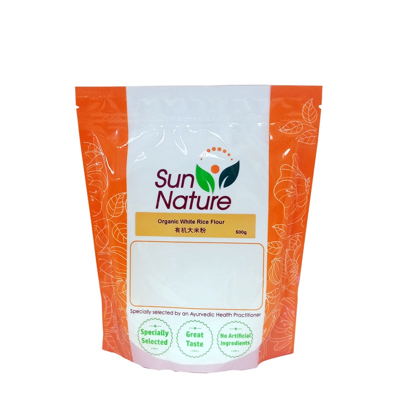 Sun Nature - Organic White Rice Flour 500G | Shopee Malaysia