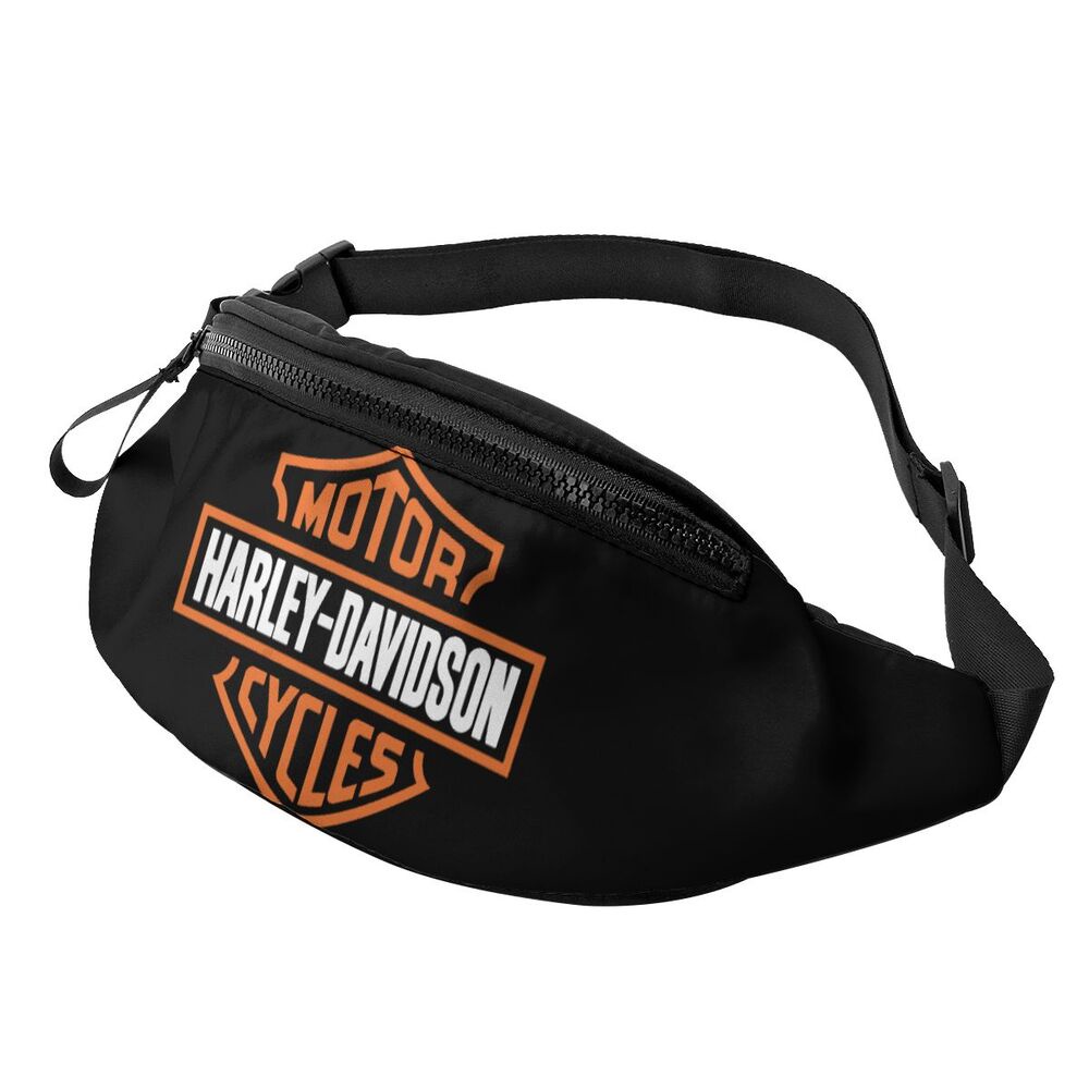 Hot Sales Belt Bag Men Waist Bag Harley Davidson Motorcycle Biker Dad with Adjustable Belt for Outdoors Workout Running Hiking Traveling Biking Rave and Festival DFGH Shopee Malaysia