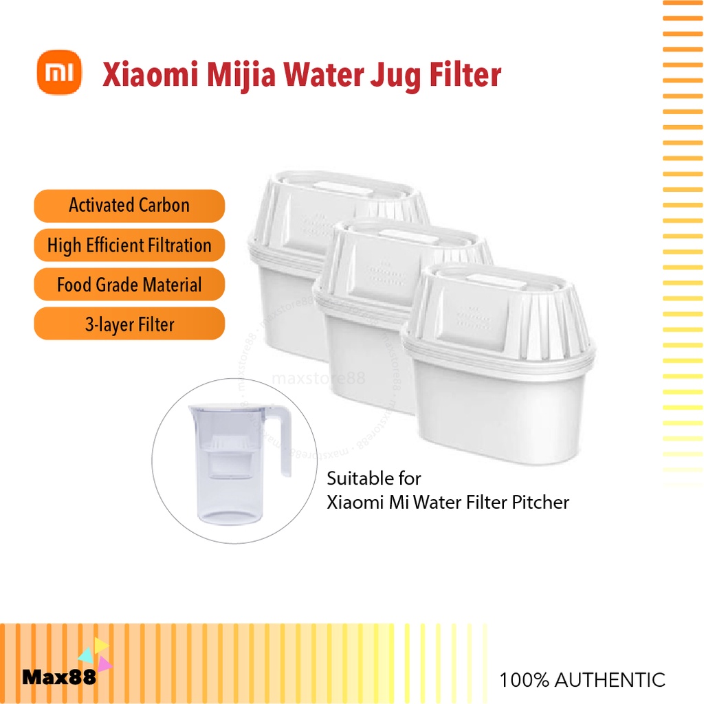 Xiaomi Mijia Water Filter Jug Kettle's Replacement Filter - V1-FX4H ( 3 ...