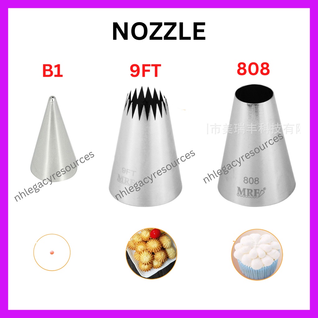 Round Nozzle Romea Sultana 808 9FT 7FT 1M D42 1D Nozzle Tulisan Nozzle