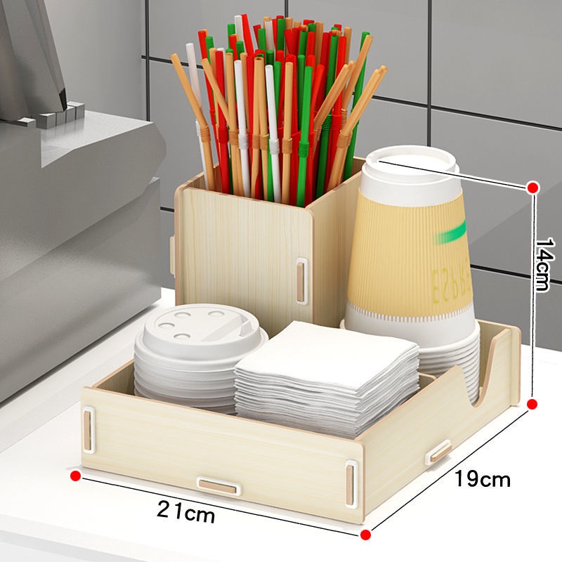 Wooden Cup Holder Cup Puller Bar Storage Pipette Stand Disposable Paper