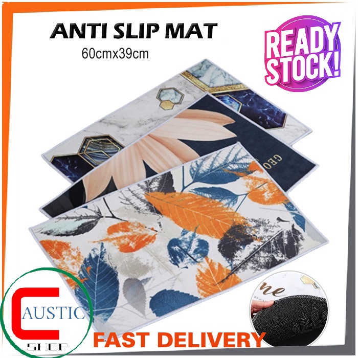 Crystal Velvet Floor Mat - Absorbent, Non-Slip Household Mats for ...