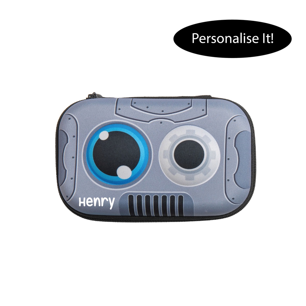 Zipit Creatures Storage Box Grey Robot | Shopee Malaysia