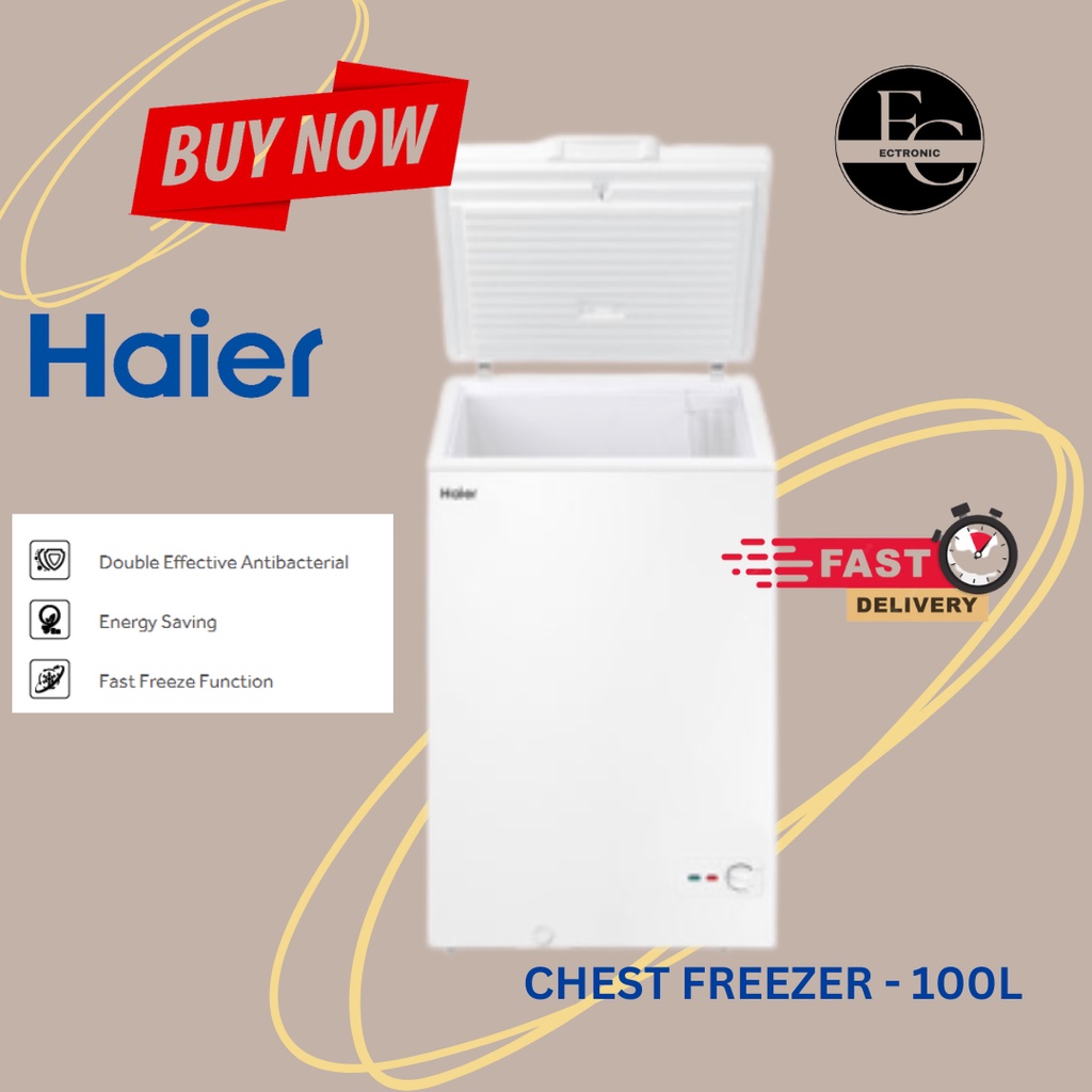 BD138HMC HAIER CHEST FREEZER 100L Shopee Malaysia