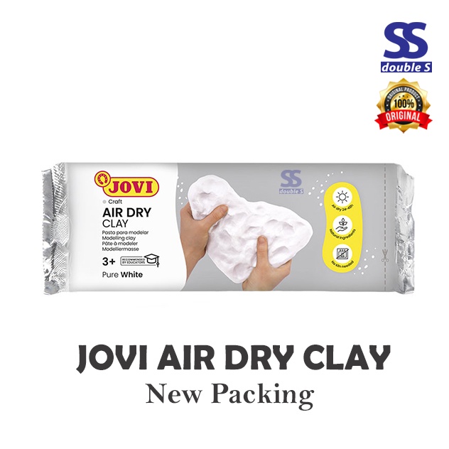 JOVI Air Dry Modelling Clay 250g – White - Jovi