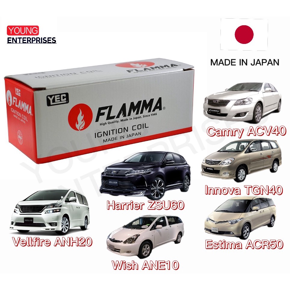 Toyota Camry Acv40innova Tgn40estima Acr50wish Ane10harrier Zsu60vellfire Anh20 Plug Coil 6599