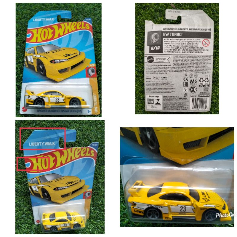 Newest Hot wheels yellow liberty walk 2022