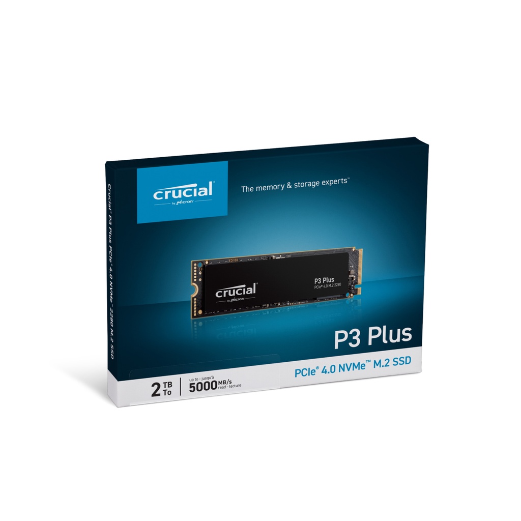 新品！Crucial P3 Plus 2TB しぼれ PCIe 4.0 NVMe SSD
