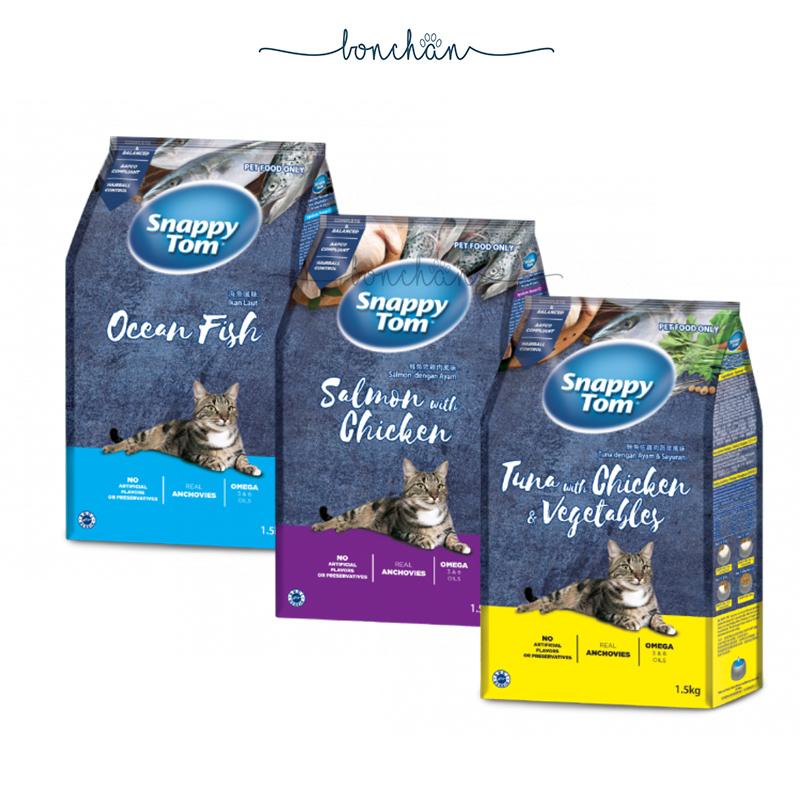 Snappy Tom Seeds For Cats Snappy Tom Anchovies For Cats 1.5Kg Bags