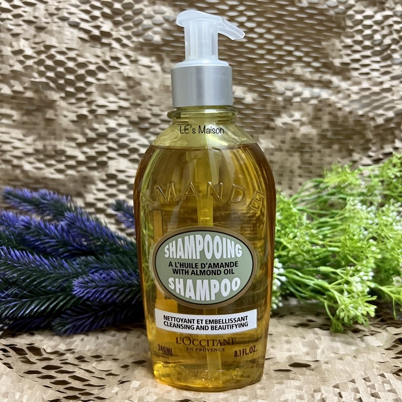 NEW Authentic L'Occitane Almond Shampoo 240ml Shopee Malaysia