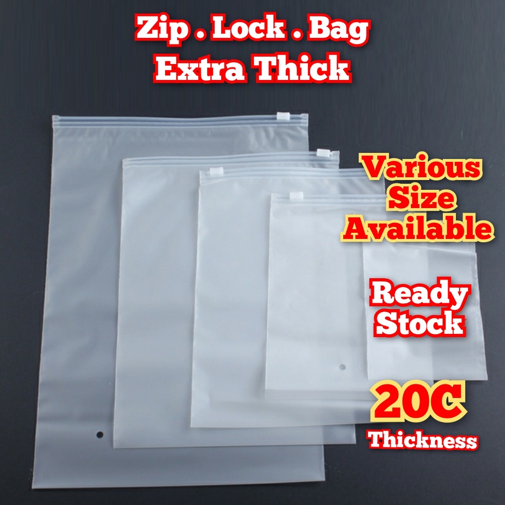 Zip locked online bag