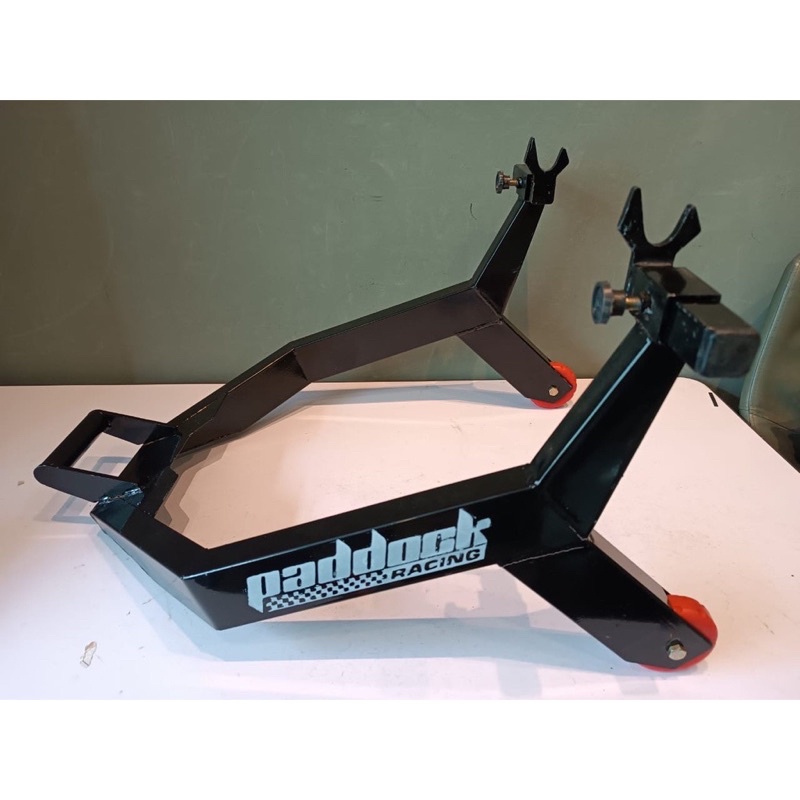 2 IN1 PADDOCK STAND FOLDING UNIVERSAL BOBBIN+ARM L+U HEAVY DUTY STAND