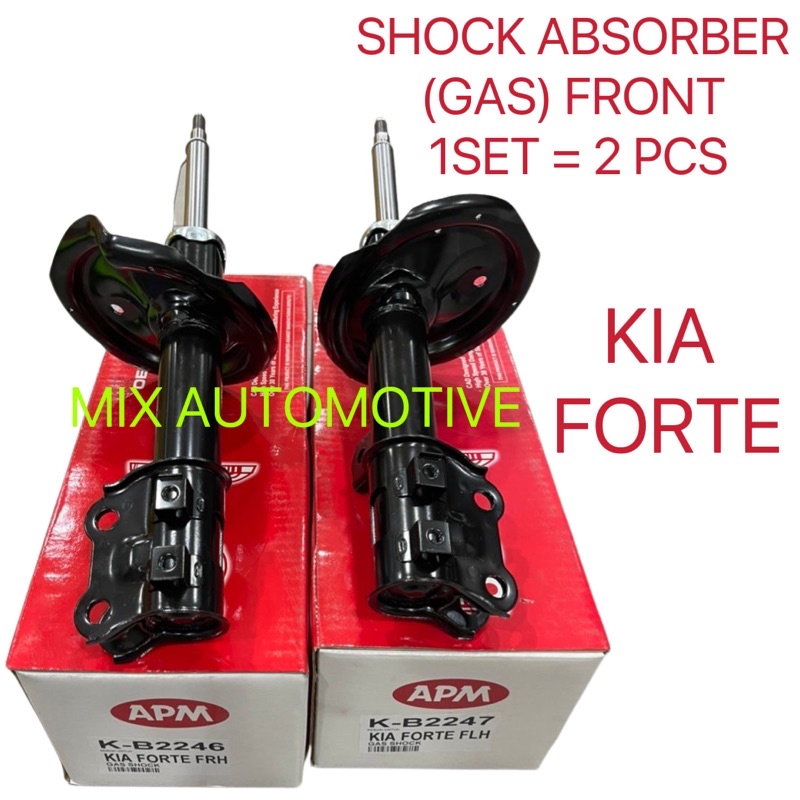 ORIGINAL APM ABSORBER DEPAN (GAS) KIA FORTE SATU PCS FLH & FRH KB2246